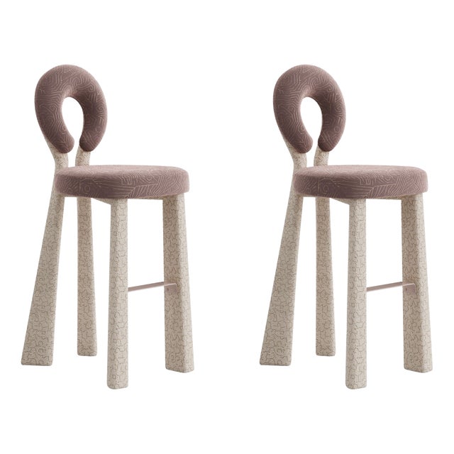 Mary Bar Chairs by Ottiu, Set of 2 For Sale