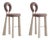 Mary Bar Chairs by Ottiu, Set of 2 For Sale
