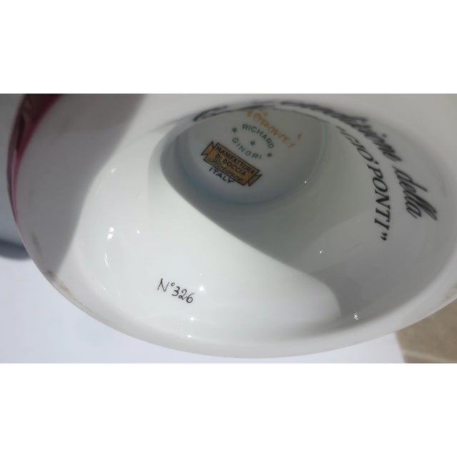 Vintage Re-Edition 1980s' Gio Ponti "Alata" Bowl For Sale In New York - Image 6 of 9