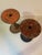 Vintage Industrial Mill Spools - Pair For Sale - Image 4 of 7