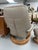 2000 - 2009 Set of Beige Leather Swivel Recliner Chair and Ottoman from Stressless, 2000s For Sale - Image 5 of 10
