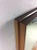 Brown Mid Century Modern Wall Rectangular Wall Mirror With Beveled Walnut Frame For Sale - Image 8 of 12