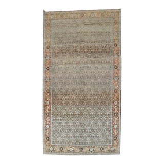 Antique Persian Senneh Gallery Rug - 5'8" x 10'6" For Sale