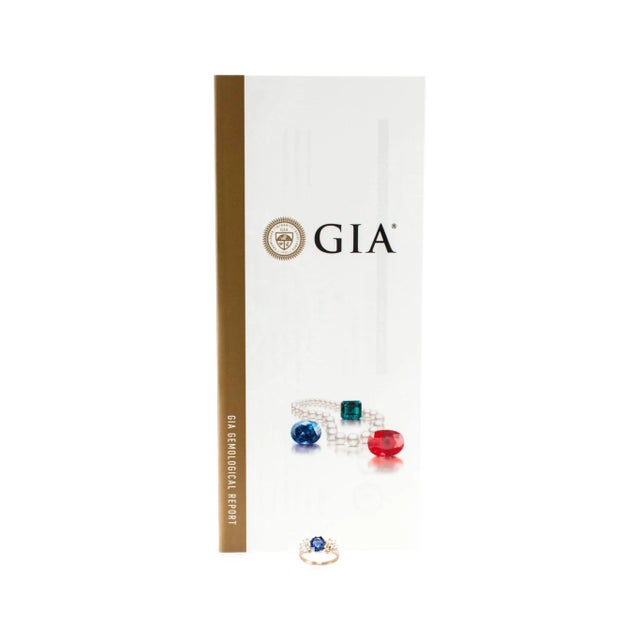 Antique 14k Yellow Gold Oval Burma Sapphire Three Stone Diamond Cocktail Ring Size 5 For Sale In Houston - Image 6 of 9