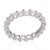 2010s Lugano 1.90 Carat Diamond 18k White Gold Eternity Band, Size 6 For Sale - Image 5 of 6
