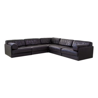 DS-76 Modular Leather Sofa from de Sede, 1990s, Set of 5 For Sale