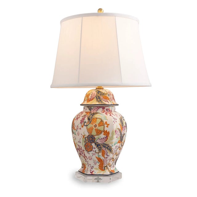 Williamsburg for Port 68 Tobacco Leaf Lamp For Sale - Image 10 of 10
