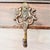 Wood Antique Dutch Wall Hanger Coat Rack with Shelf For Sale - Image 7 of 10