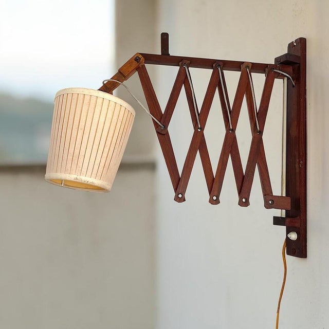 Scandinavian Style Extendable Wall Lamp, 1960s For Sale - Image 12 of 12