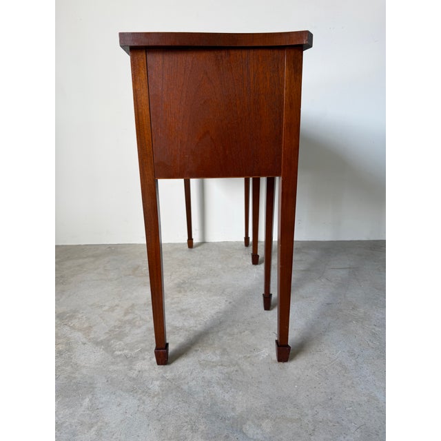 Wood Baker Historic Charleston Collection Mahogany Brandy Board / Server Console Table For Sale - Image 7 of 13