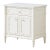 Williams-Sonoma Home "Hampstead" Faux Bamboo Nightstands With Carrara Marble Tops - Pair For Sale