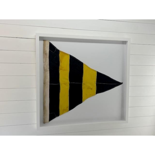 Vintage Yacht Club Pennant For Sale In Atlanta - Image 6 of 6