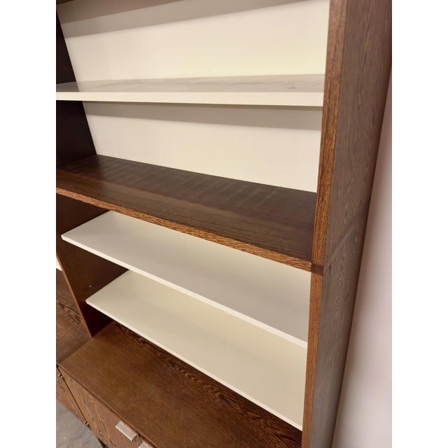 Pastoe Vintage Free-Standing Made-to-Measure Wall Unit in Wengé Wood by Cees Braakman for Pastoe, 1960s For Sale - Image 4 of 14