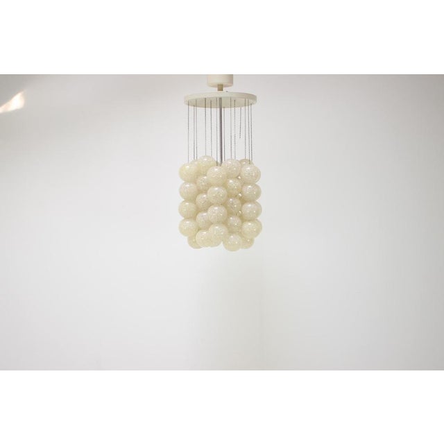 Josef Hurka Bubble Chandelier attributed to Josef Hurka for Napako, Former Czechoslovakia, 1970s For Sale - Image 4 of 10