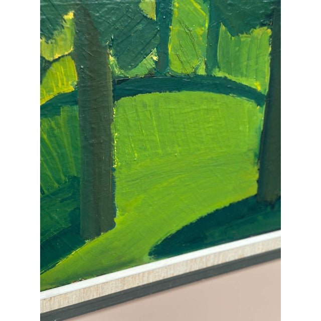 Thage Carlson, Forest , 1960s, Oil on Panel, Framed For Sale - Image 7 of 18