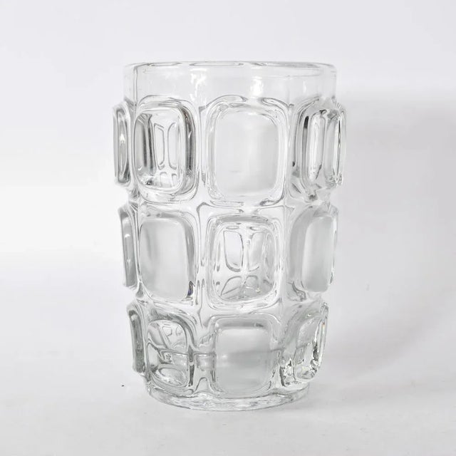 Optical Glass Vas by Frantisek Vizner for Libochovice, 1960s For Sale - Image 7 of 7