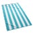 Cabana Stripe Beach Towel in Aqua For Sale