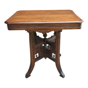 19th Century Victorian Mahogany Rectangular Center Table