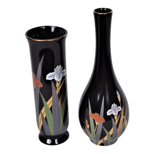 1980s Vintage Otagiri Japanese Vasesa Pair Chairish