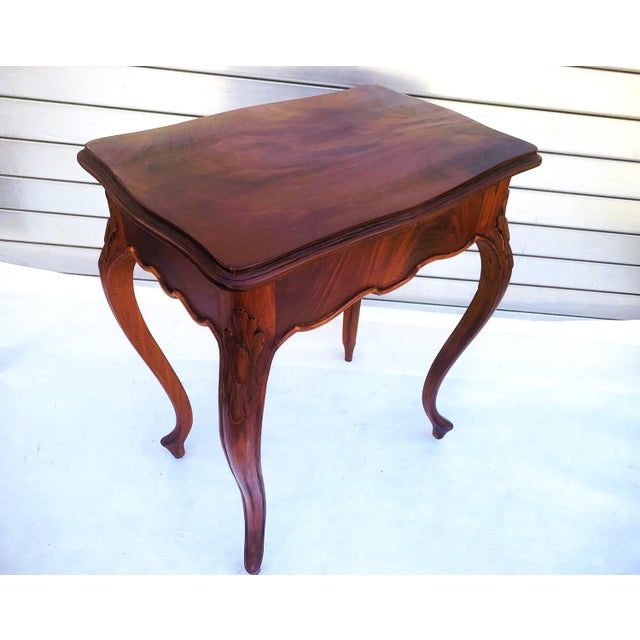 Console Table with Drawers in the style of Ludwik, 1900s For Sale - Image 13 of 18