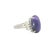 12.13 Carat Purple Star Sapphire Diamond Platinum Ring, Size 8.75 For Sale - Image 9 of 9