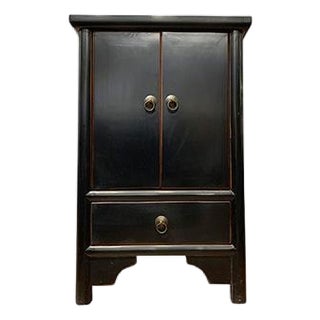 1980s Tall Night Stand For Sale