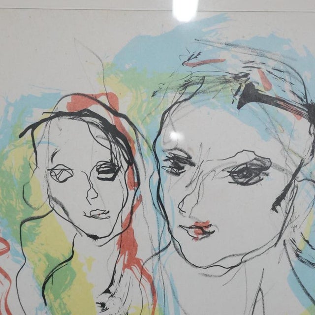 Ernesto Treccani, Mother and Child, 1970s, Lithograph For Sale - Image 4 of 10