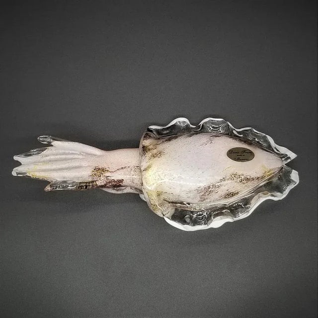 Glass Murano Glass Squid by Dario Frare For Sale - Image 7 of 8