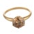 Contemporary Vintage Gia 2.40 Carat 14k Yellow Gold Engagement Ring, Size 8 For Sale - Image 3 of 6