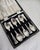Antique Victorian English Sterling Silver Teaspoons, 1896, Set of 6 For Sale - Image 3 of 18