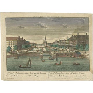 Amsterdam from the Rampart, 1760, Paper For Sale