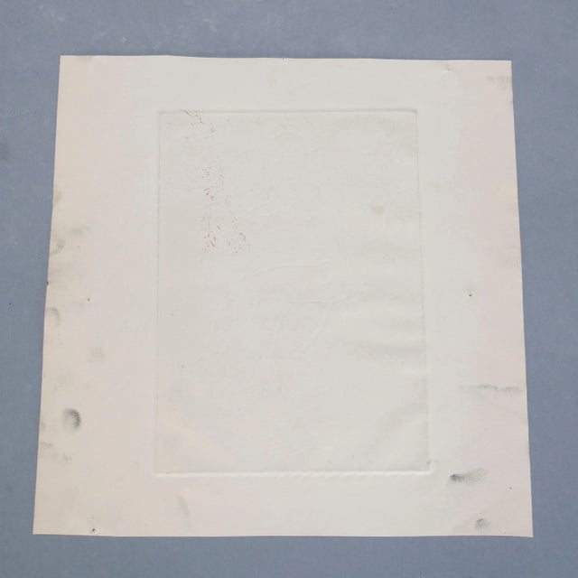 Gray 1950s Expressionist Style Figurative Lithographs by James Joseph Kearns - Set of 4 For Sale - Image 8 of 10