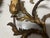 Large Italian Florentine Tole Wall Sconces in Gilt Metal, 1950s, Set of 2 For Sale - Image 12 of 15