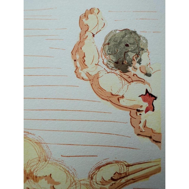 Salvador Dali, Les margelles de Phlégéthon, Etching For Sale - Image 4 of 7
