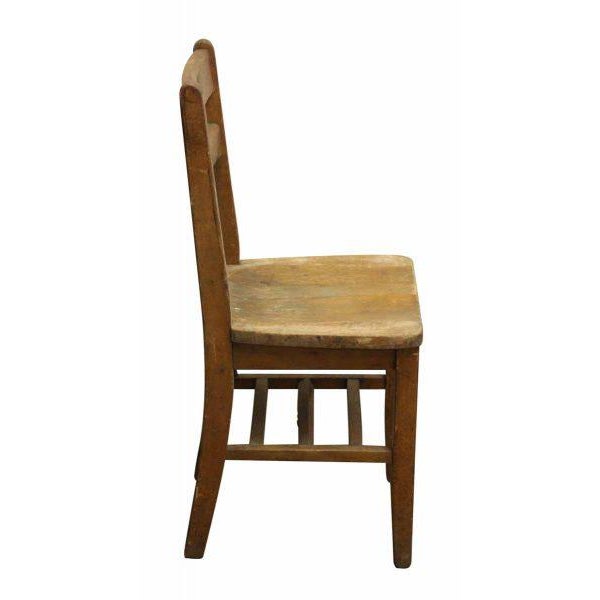 Small Wooden School Chair Chairish
