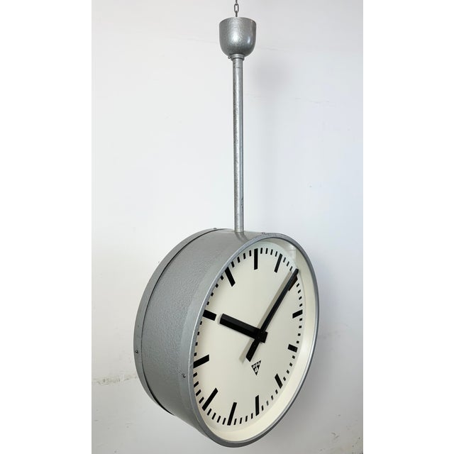 貴重！50’S PRAGOTRON doublesidedclock 44cm 貴重！50'S PRAGOTRON doublesidedclock 44cm