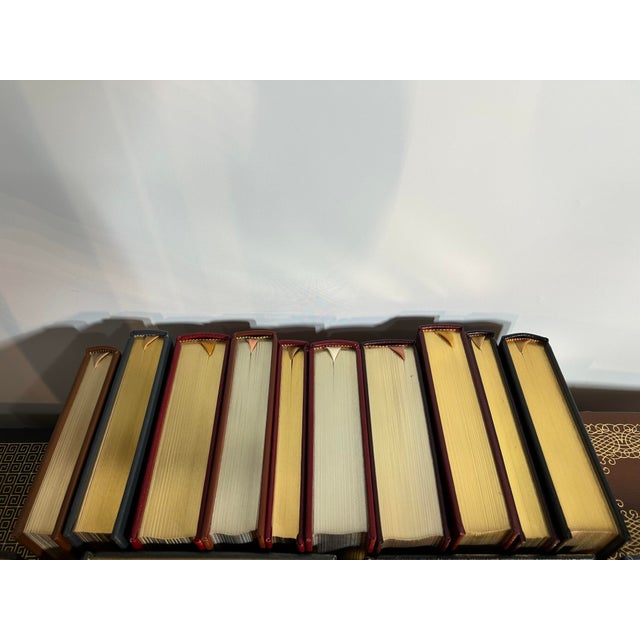 1980s Vintage Easton Press Limited Edition Collection of Leather Books - 37 Units For Sale - Image 9 of 10