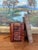 Traditional Antique Likely Burl Wood Bookend With Carved Detailing and Hidden Compartment. For Sale - Image 3 of 11
