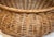 Mediterranean Resin Wicker Woven Bowl For Sale - Image 3 of 3