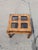 Postmodern Burl Wood and Smoked Glass Square Side Table, 1970s For Sale - Image 10 of 10