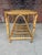 Vintage Italian Riviera Tito Angoli Style Bamboo and Rattan Coffee / Side Table For Sale - Image 10 of 11