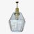 Metal Vintage Lantern Pendant Light in Glass from Limburg For Sale - Image 7 of 18