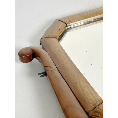 Wooden Mirror, France, 1950 For Sale - Image 9 of 14