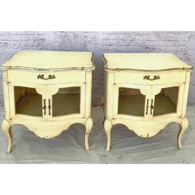 Louis XV Style Nightstands by John Widdicomb, a Pair For Sale - Image 15 of 15