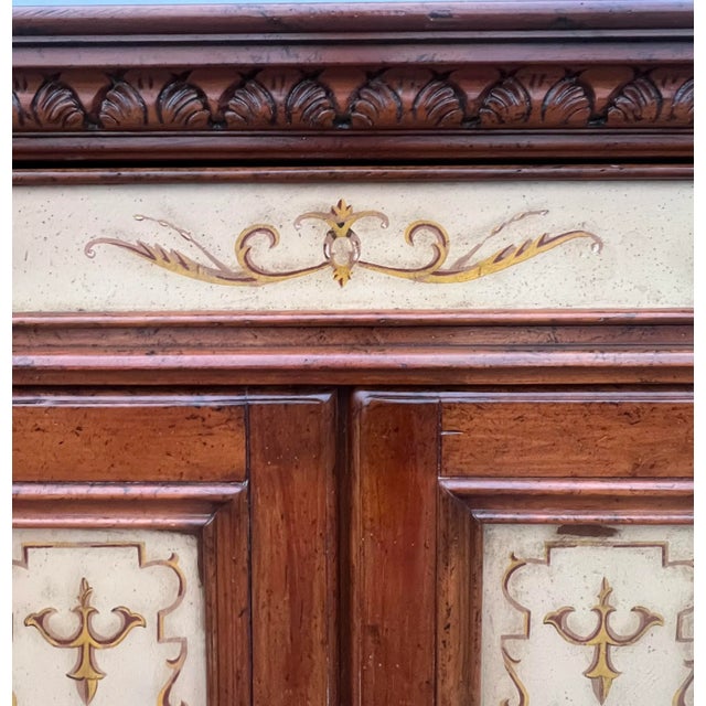 Hooker Furniture Rustic European Tall Credenza Sideboard For Sale - Image 12 of 12