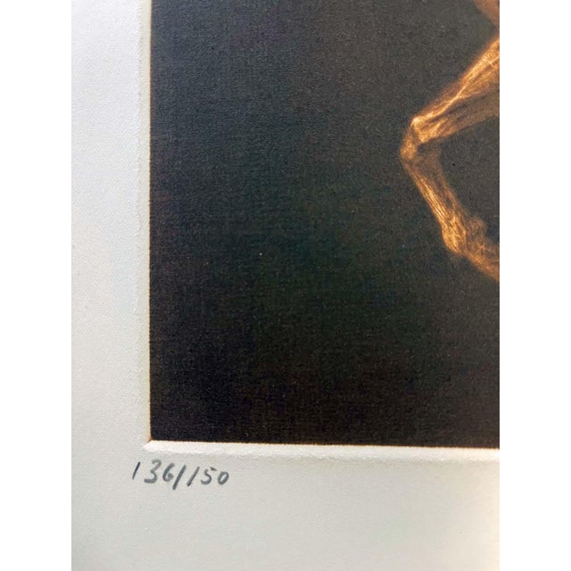 g.h Rothe "Ben Rabba"brown Horse Mezzotint Etching Hand Signed Unframed #136/150 For Sale - Image 4 of 5