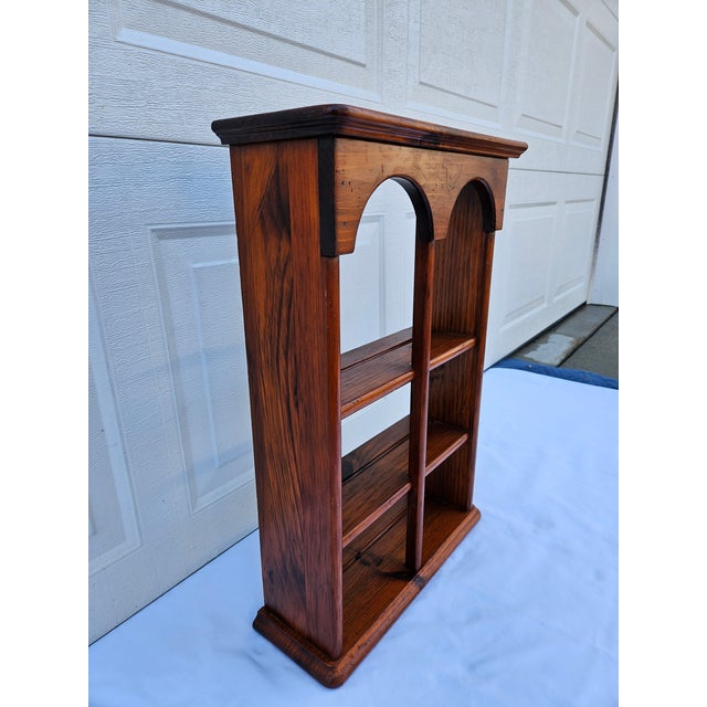 Ethan Allen Late 20th Century Ethan Allen Pine Shelf Etagere For Sale - Image 4 of 12