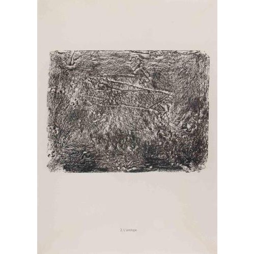 Jean Dubuffet, L'Antilope, Lithograph, 1961 For Sale