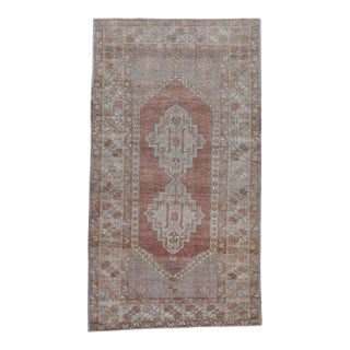 Turkish Vintage Anatolian Rug 4' x 7'3" For Sale