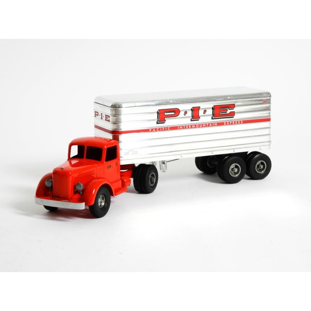 Red Original Smith & Miller 1953 Model Truck, 2000s For Sale - Image 8 of 18